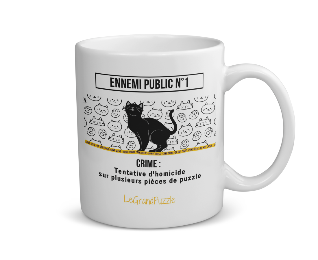 Mug céramique | Ennemi public n°1