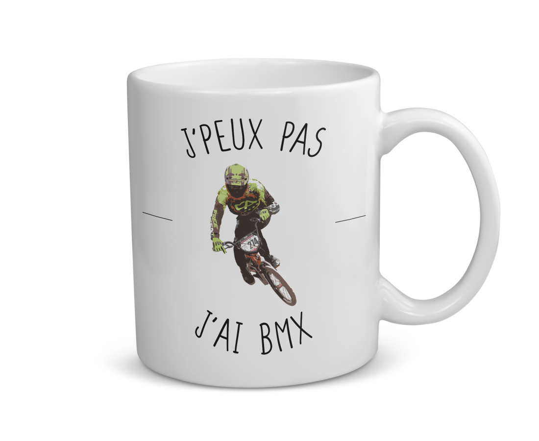 Mug céramique | J’peux pas j’ai BMX