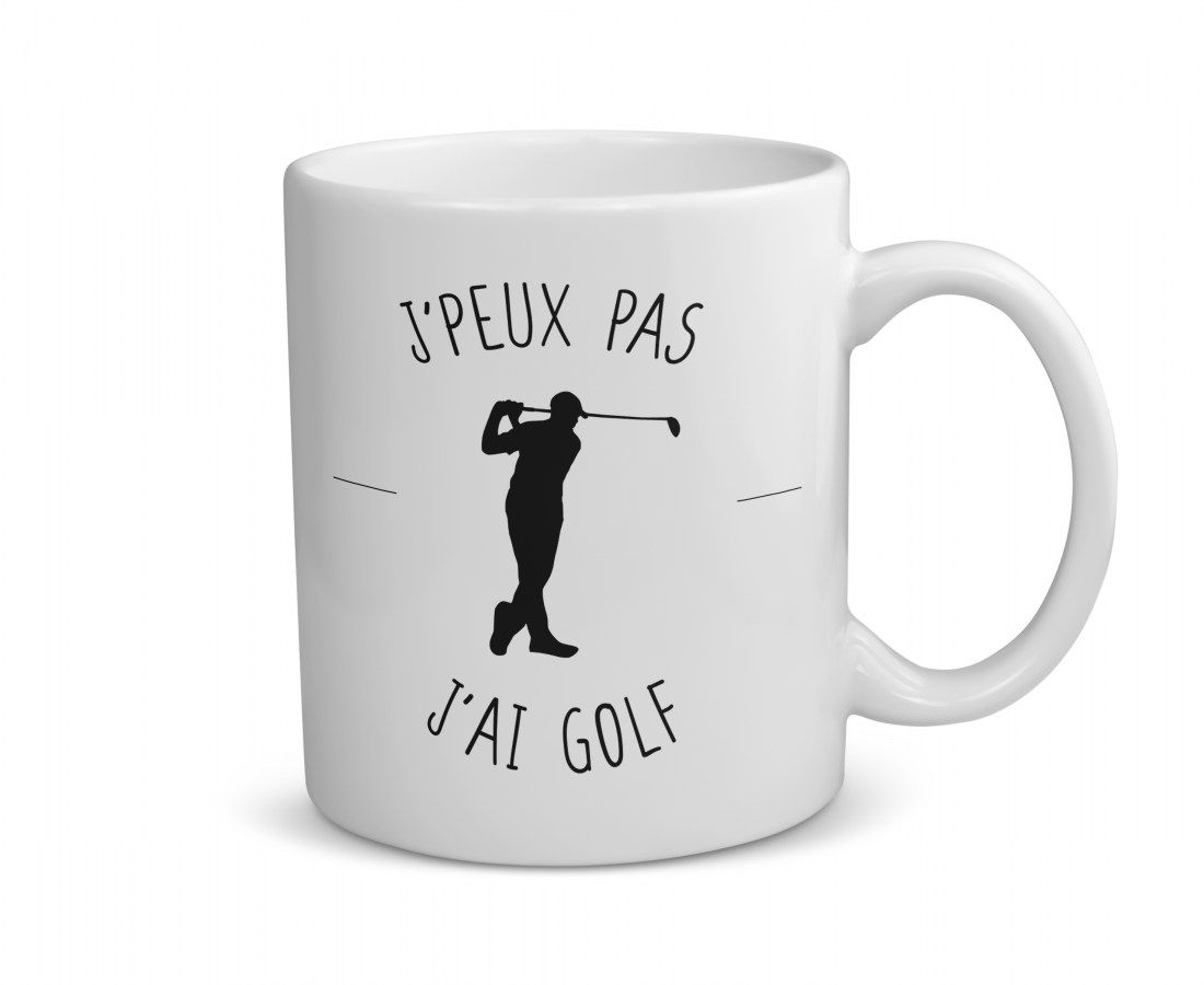 Mug céramique | J’peux pas j’ai golf