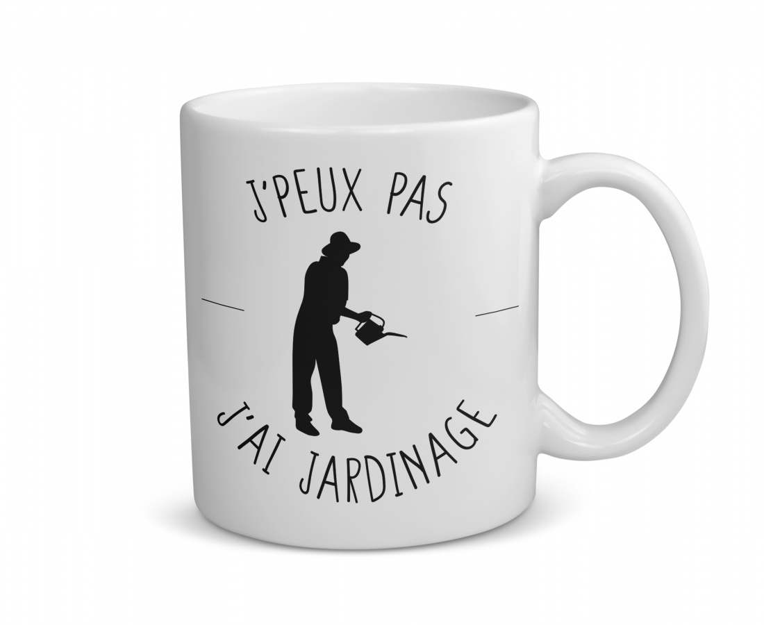 Mug céramique | J’peux pas j’ai jardinage