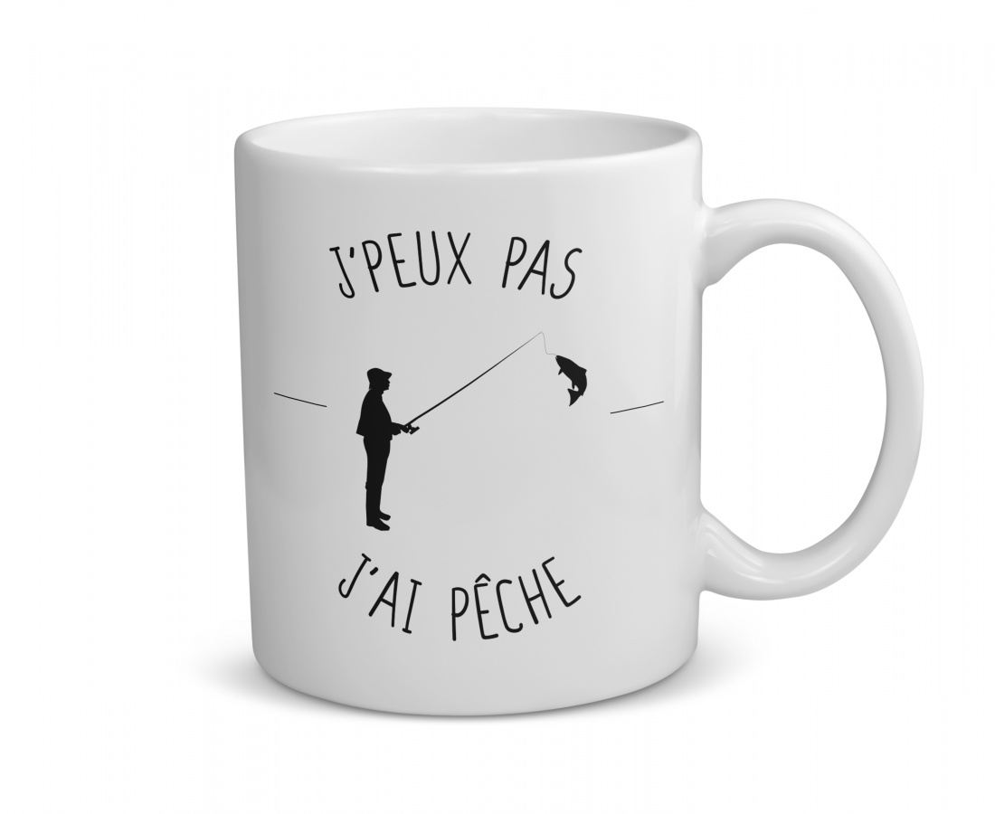 Mug céramique | J’peux pas j’ai pêche