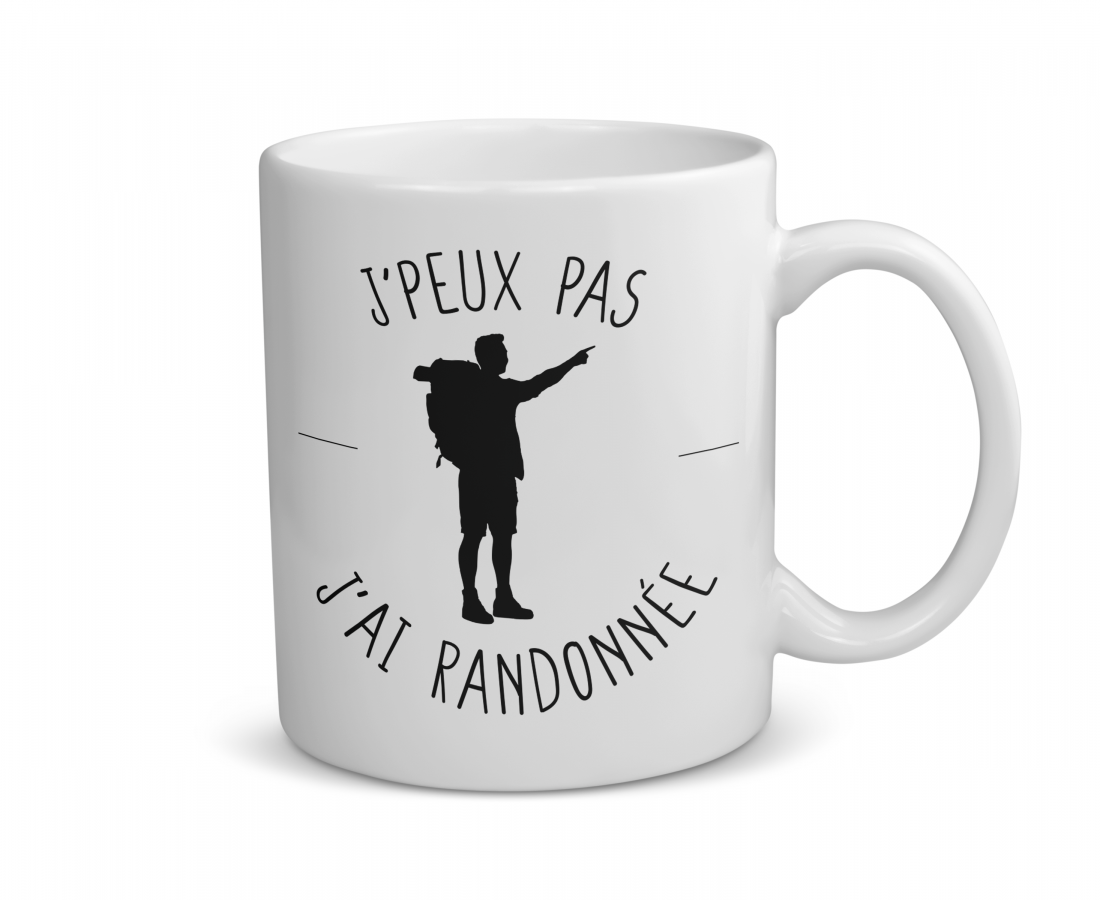 Mug céramique | J’peux pas j’ai randonnée