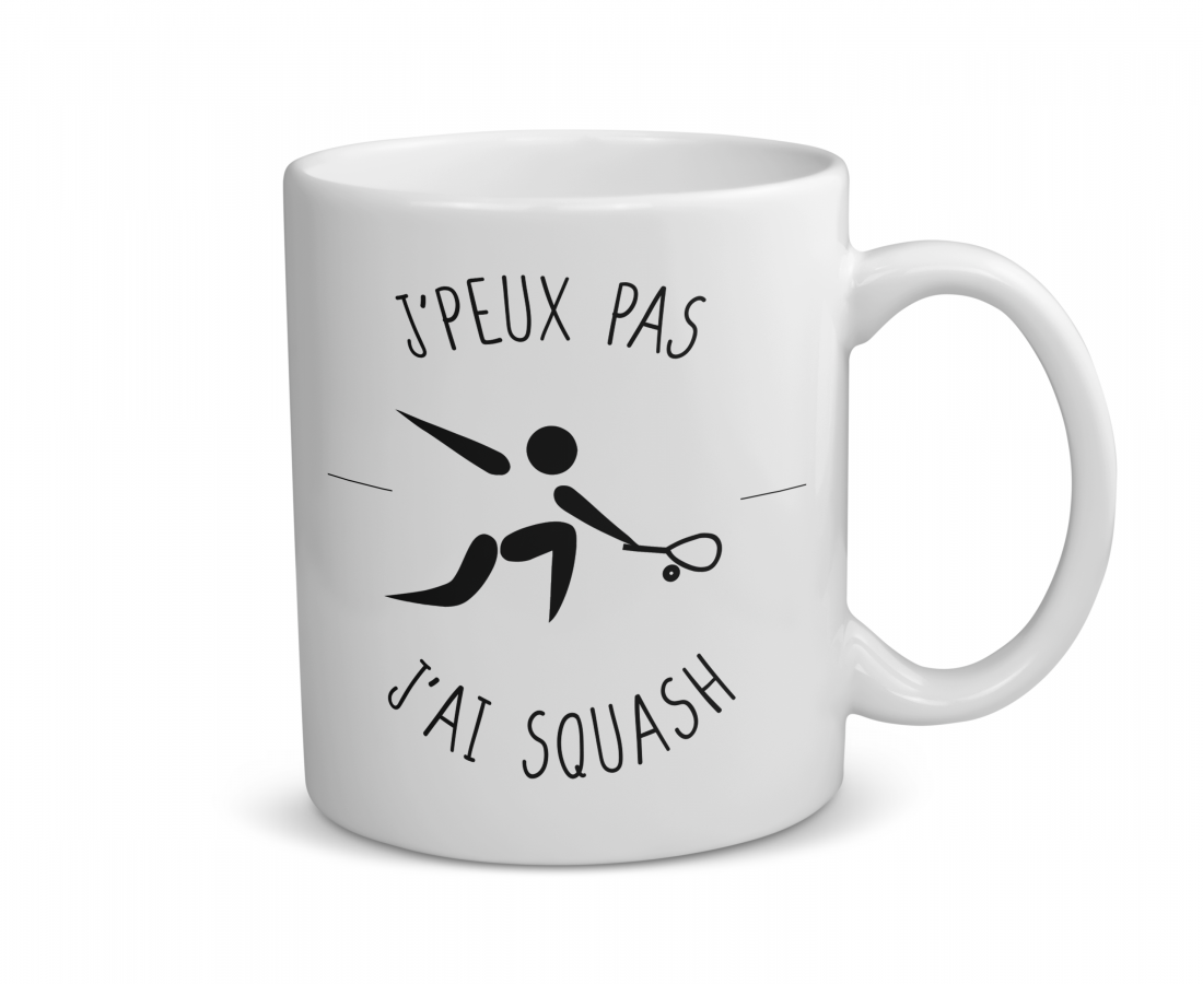 Mug céramique | J’peux pas j’ai squash