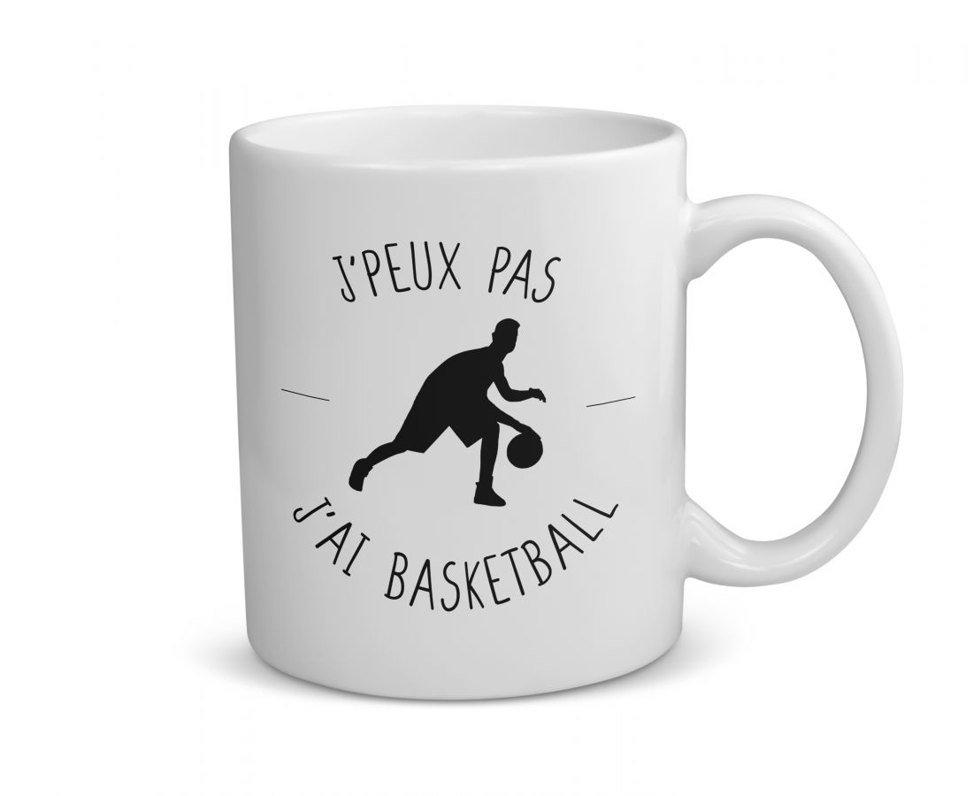 Mug céramique | J’peux pas j’ai basketball