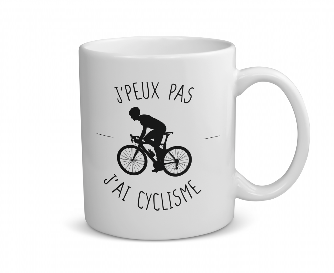 Mug céramique | J’peux pas j’ai cyclisme