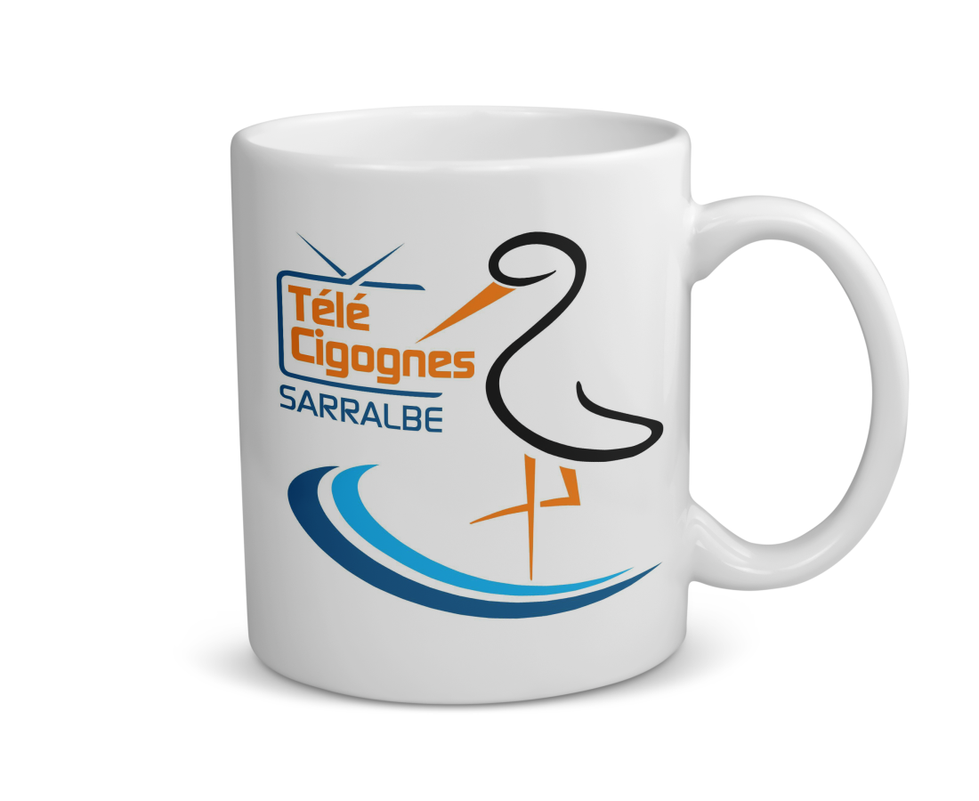 Mug céramique | Télé Cigognes live