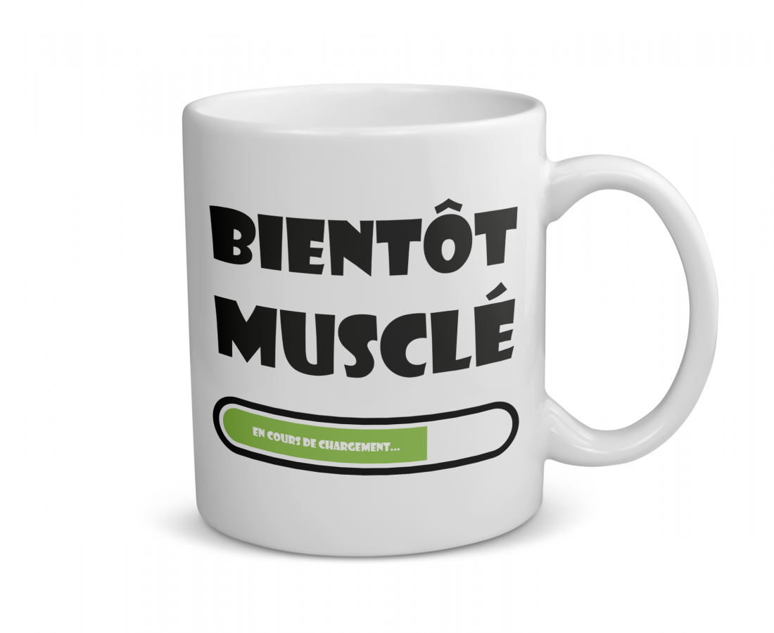 Mug céramique | Bientôt musclé