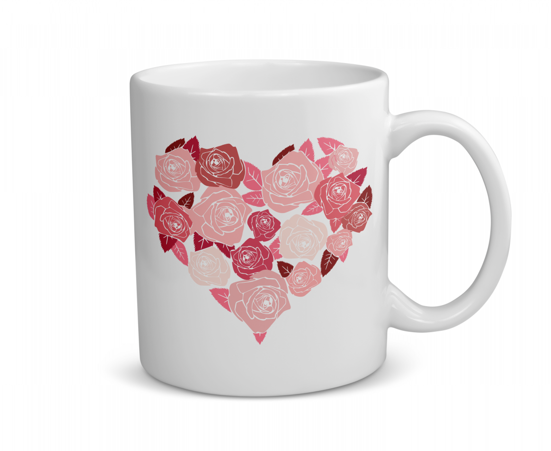 Mug céramique | Roses